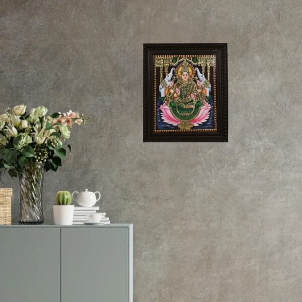 Lakshmi Tanjore Painting - Image 2