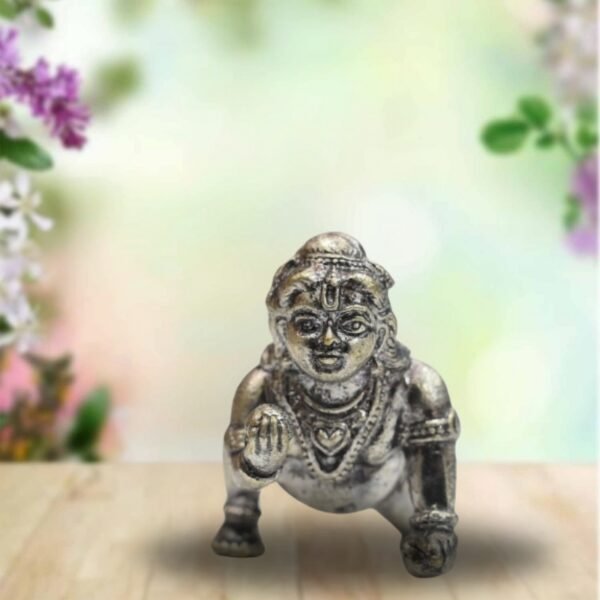 Laddu Gopaludu Idol (Krishna) (81 gms) - Image 2