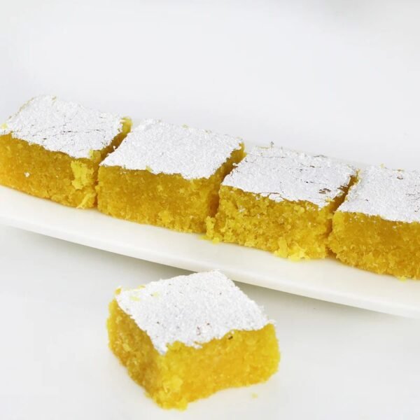 Yellow Coconut Burfi