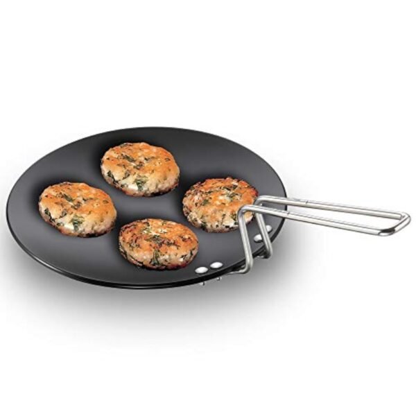 Hawkins-Futura Hard Anodized Concave Griddle Tava, 9.5-Inch Diameter