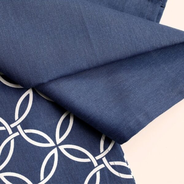Indigo Swirl 100% Cotton Dish Towel Set of 2 - Image 2