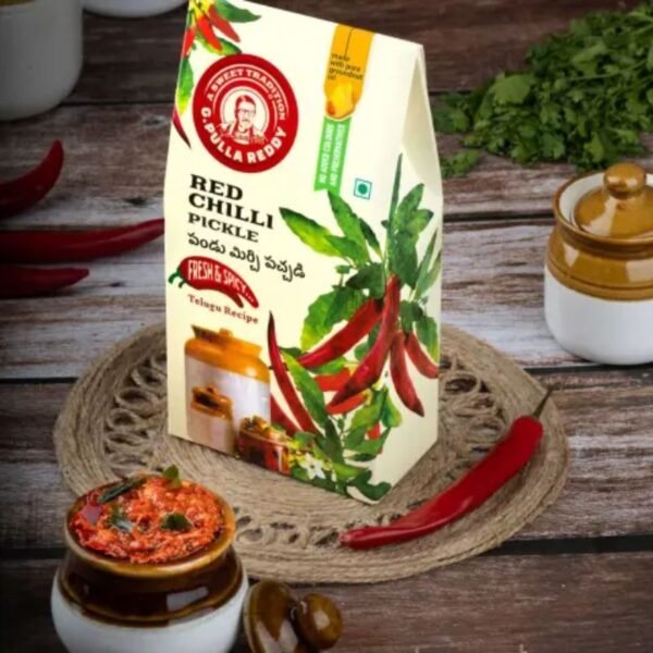 Red Chilli Pickle Pouch