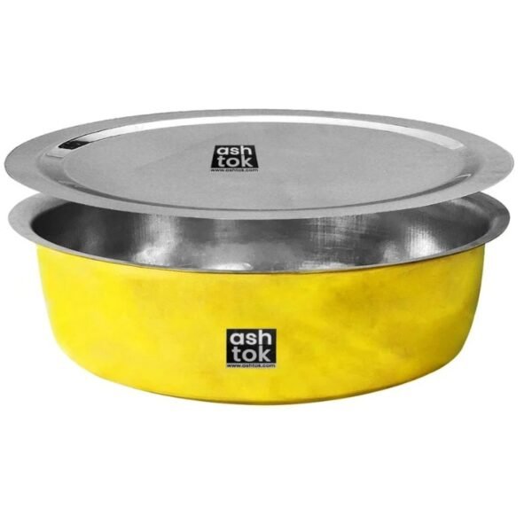 Brass Biryani Handi With Lid For Dum Biryani, Cooking Vessel