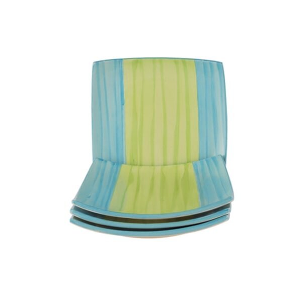 Ceramic Serving Plates Cum Platters - Set Of 4