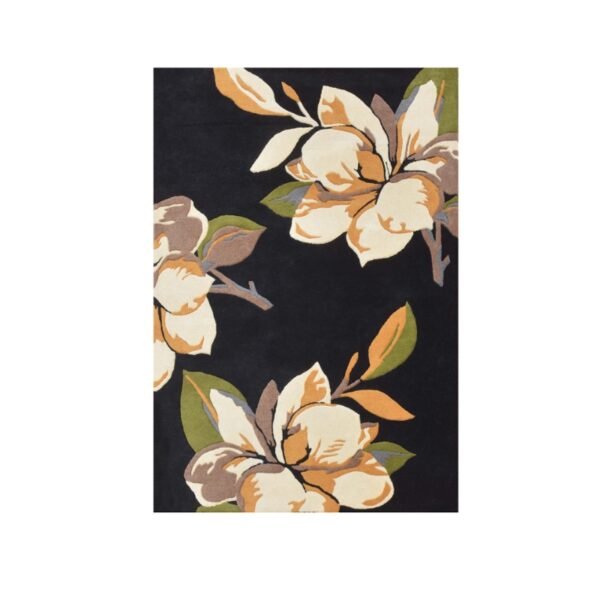 Floral Hand Tufted Carpet - 3 X 5 Feet Wool Carpet For Living Room