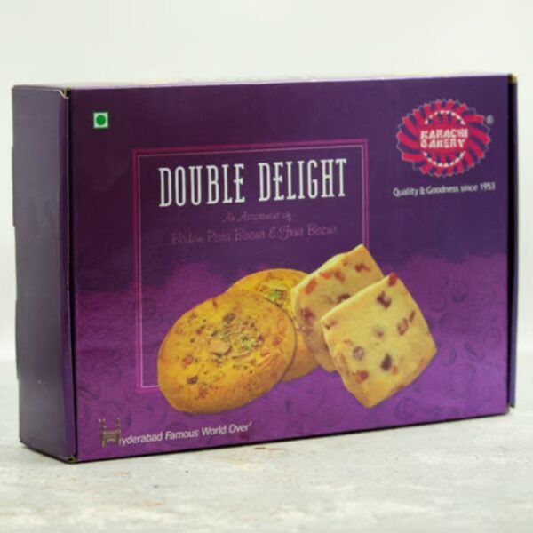 Double Delight - Fruit & Badam Pista (30 pcs)