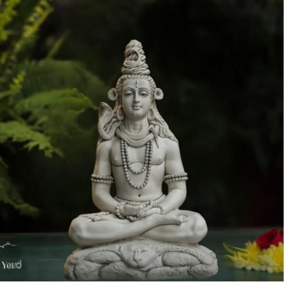 Marble Dust Sculpture - Shiva - Image 2