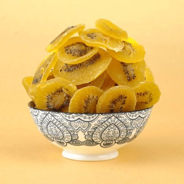 Natural Dried Yellow Kiwi Slices