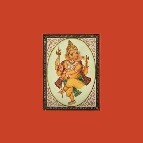 Original Pichwai Painting - Ganesh - Image 2