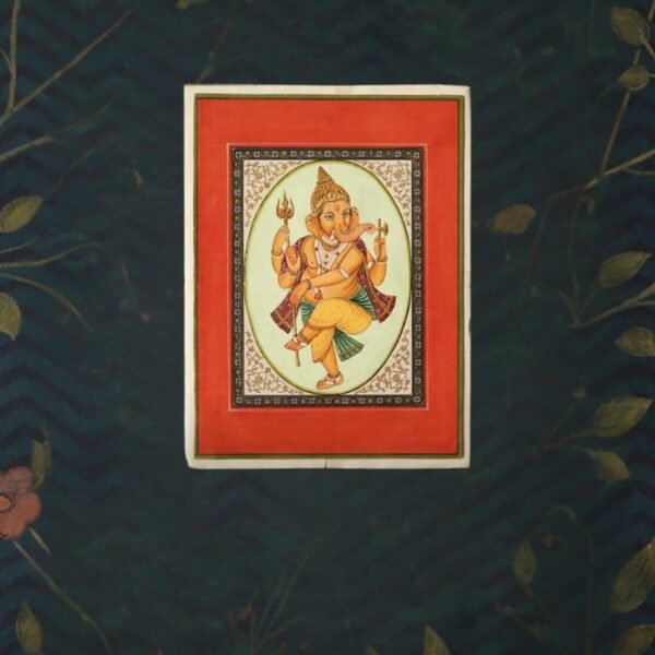 Original Pichwai Painting - Ganesh
