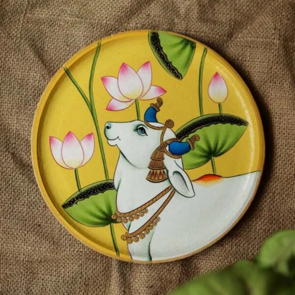Pichwai Handpainted Wall Plate