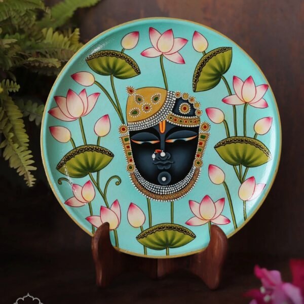 Pichwai Handpainted Wall Plate