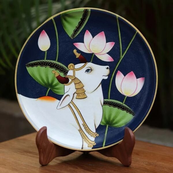 Pichwai Handpainted Wall Plate