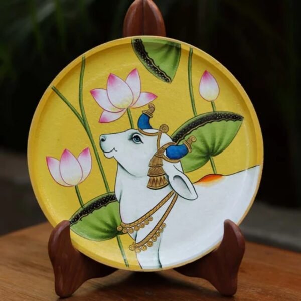 Pichwai Handpainted Wall Plate