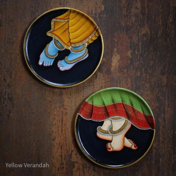 Pichwai Handpainted Wall Plate