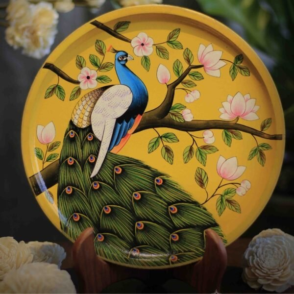 Pichwai Handpainted Wall Plate