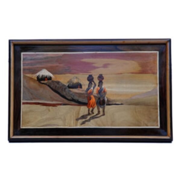 R W Ls Wall Panel Two Pot Lady