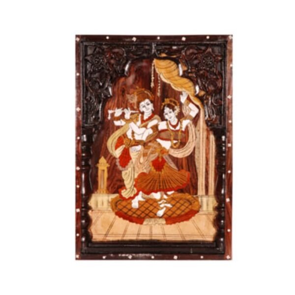 Rosewood Radhakrishna Wall Panel