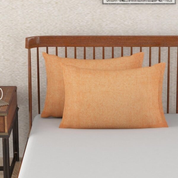 Rust Avni Cotton Woven Pillow Cover Set of 2 - Image 3