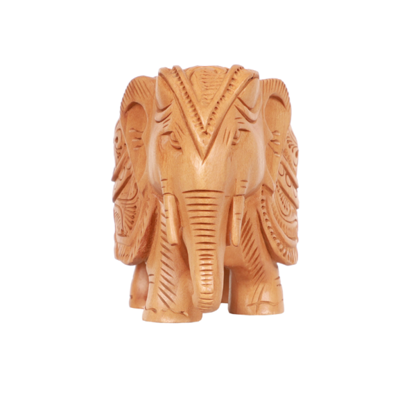 Wood Carved Elephant (2.5 Inch )