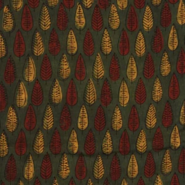 Ajrakh Printed Saree - Image 2