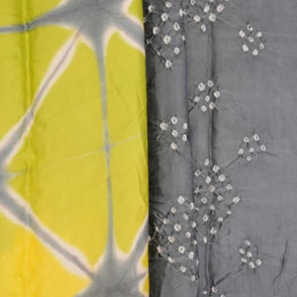 Bandhani/Shibori Dyeing Saree - Image 3