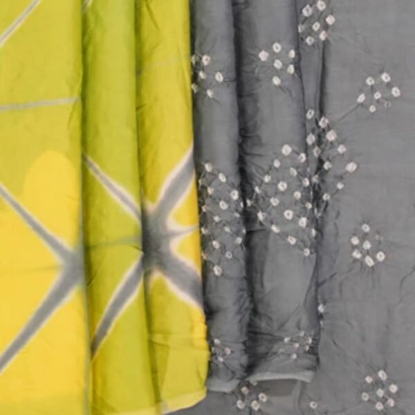 Bandhani/Shibori Dyeing Saree