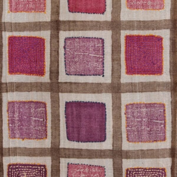 Bhagalpur Tussar Silk Magenta Saree - Image 2