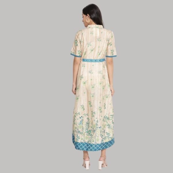 Natural High-Low Dress - Image 3
