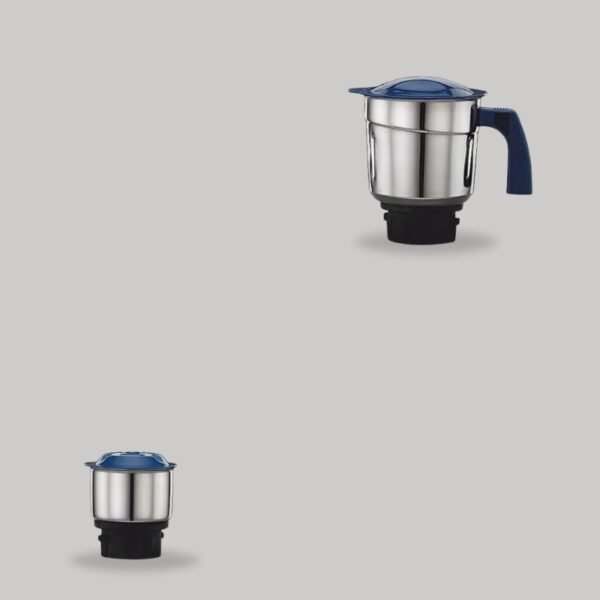 Preethi Eco Chef Neo Mixer Grinder 500 Watt with 3 Jars (Violet/White) - Image 2