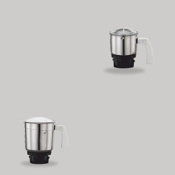 Preethi Popular Mixer Grinder 750 Watt with 3 Jars, 5 Year Warranty (White) - Image 2