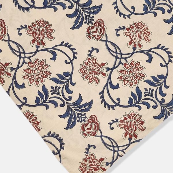 Beige Mehulika Cotton Pillow Cover - Image 3
