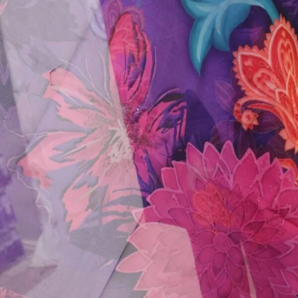 Floral Long Kurti with Side Slits - Image 4