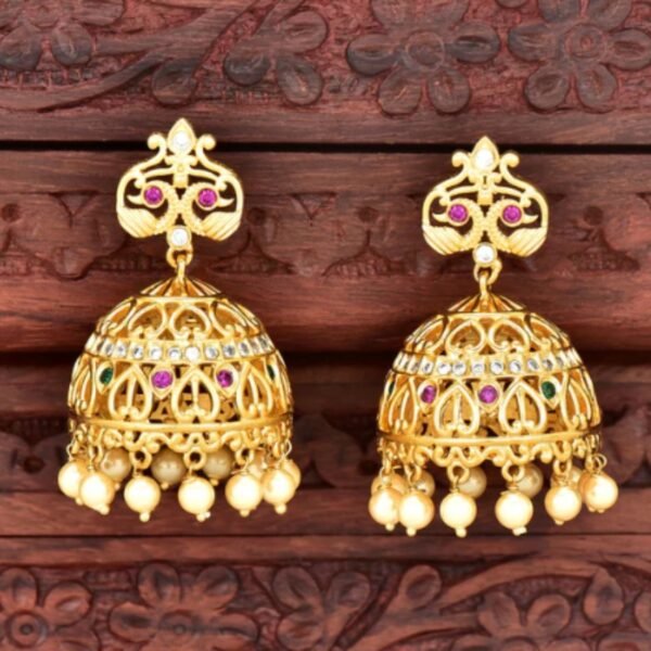 Matt Jhumka Earrings