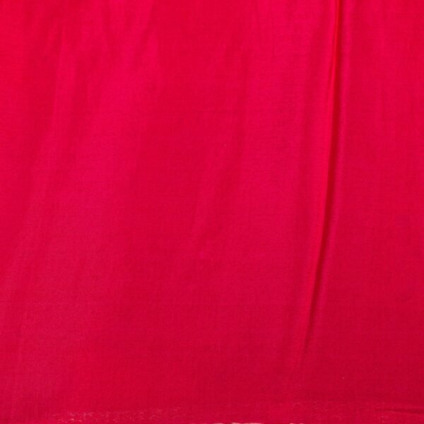 Mysore Crepe Teal Blue Saree - Image 2