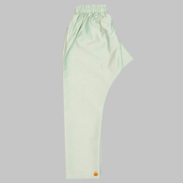 Pista Embroidered Boys Kurta Pajama with Jacket - Image 4
