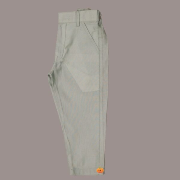 Pista & Onion Boys Kurta Pajama with Nehru Jacket - Image 4