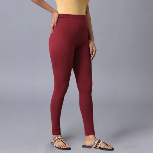 Red Beige Coloured Tights - Image 2