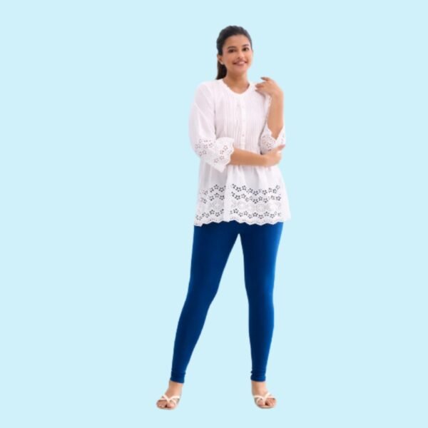 Royal Cotton Stretch Ankle Length Leggings
