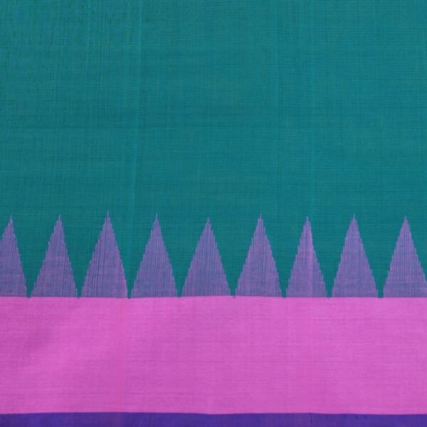 Khaadi Cotton Sea Green Saree - Image 4